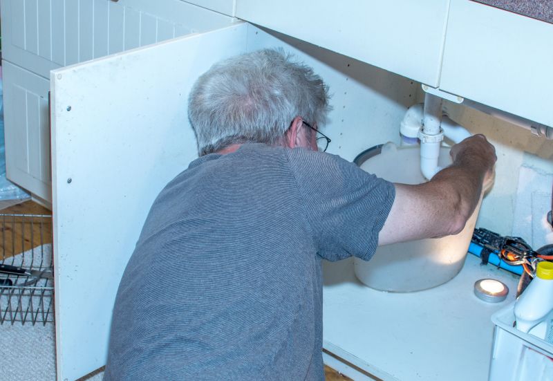 Plumber Fixing a Leak